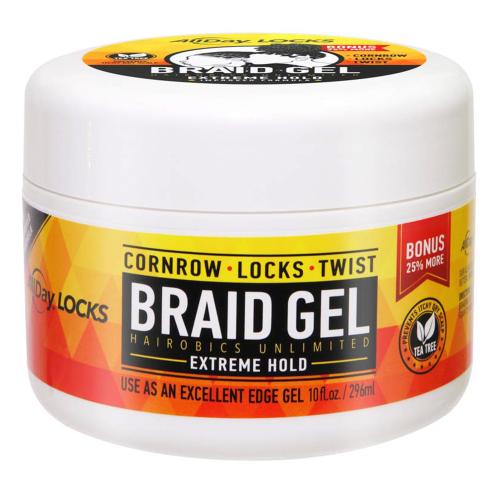 All Day Locks Braid Gel – Extreme Hold (10 oz)