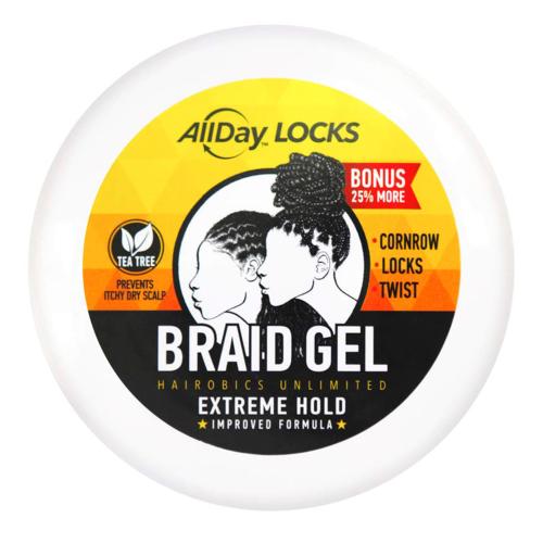 All Day Locks Braid Gel – Extreme Hold (10 oz)