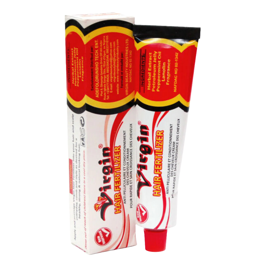 Virgin Hair Fertilizer 125g (Tube) - Anti Dandruff Hair Conditioning Cream