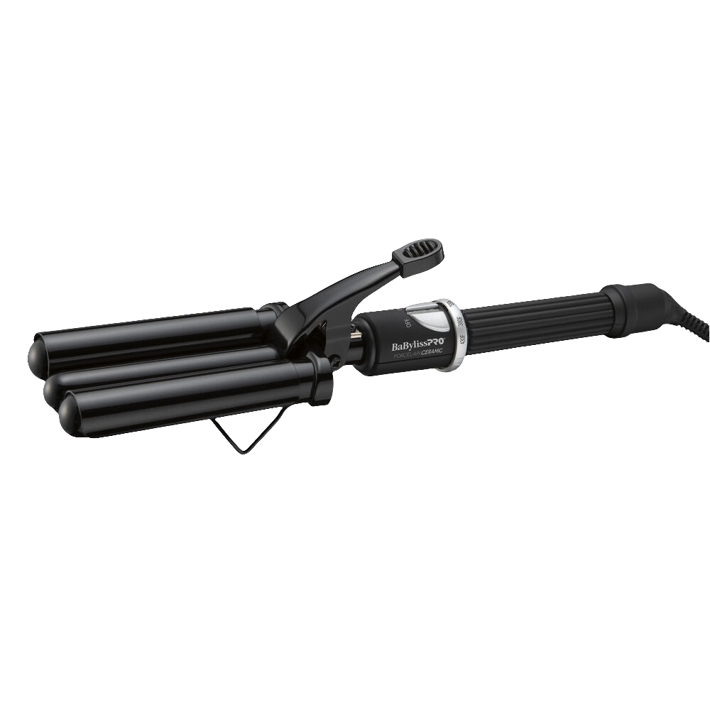 BaBylissPRO® Porcelain Ceramic Triple Barrel Waver