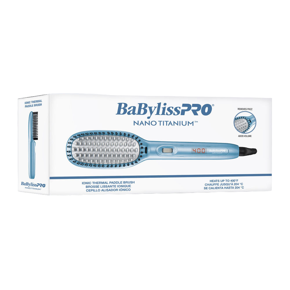 BaBylissPRO® Nano Titanium™ Ionic Thermal Paddle Brush