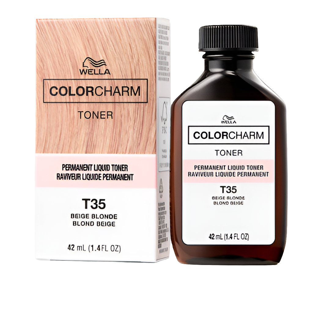 WELLA COLORCHARM Permanent Liquid Toners T35 Beige Blonde