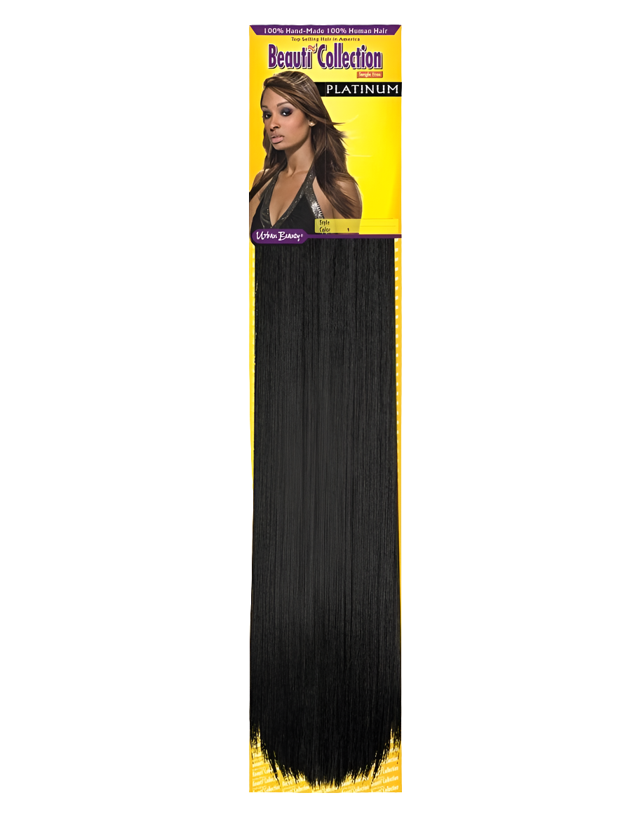 Beautiful Collection Human Hair Yaki 18" - 1B