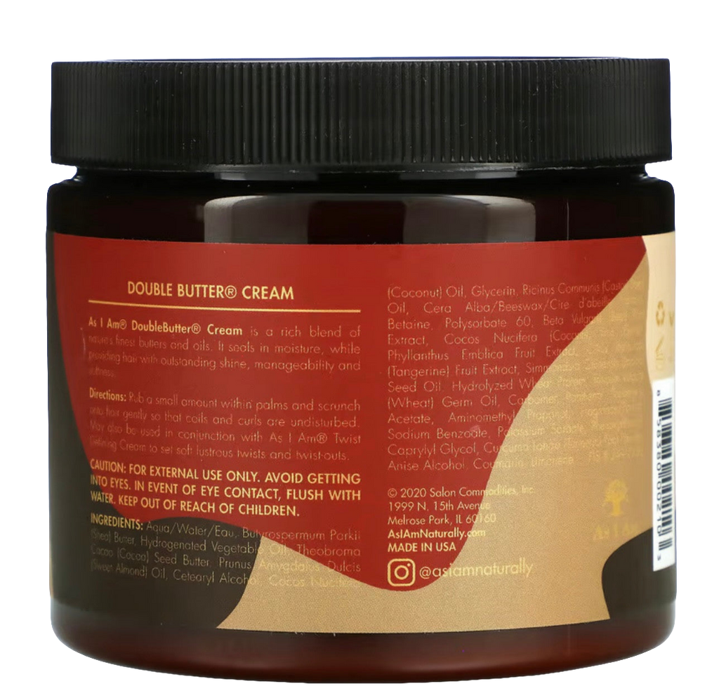 As I Am Double Butter Cream 16oz