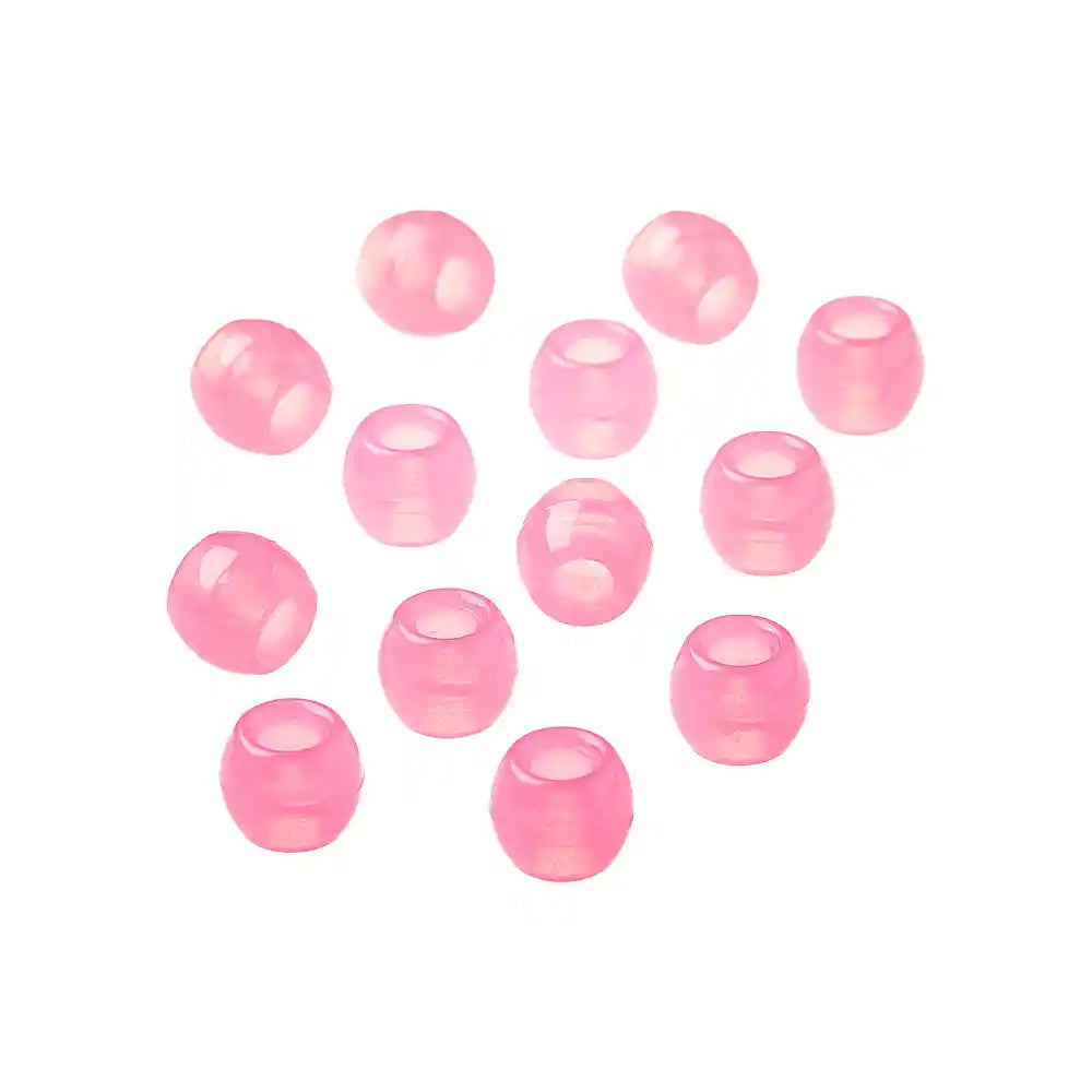 Pink Glow in the Dark Beads