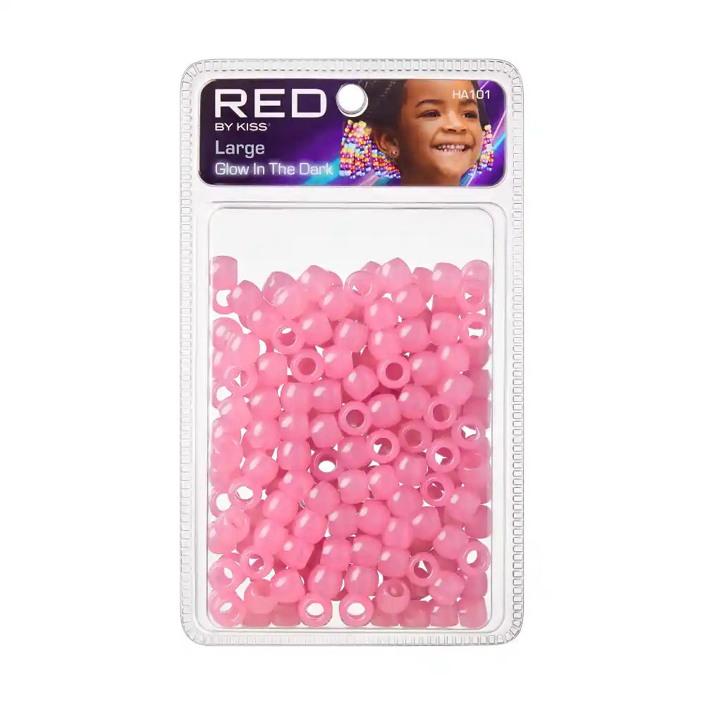 Pink Glow in the Dark Beads