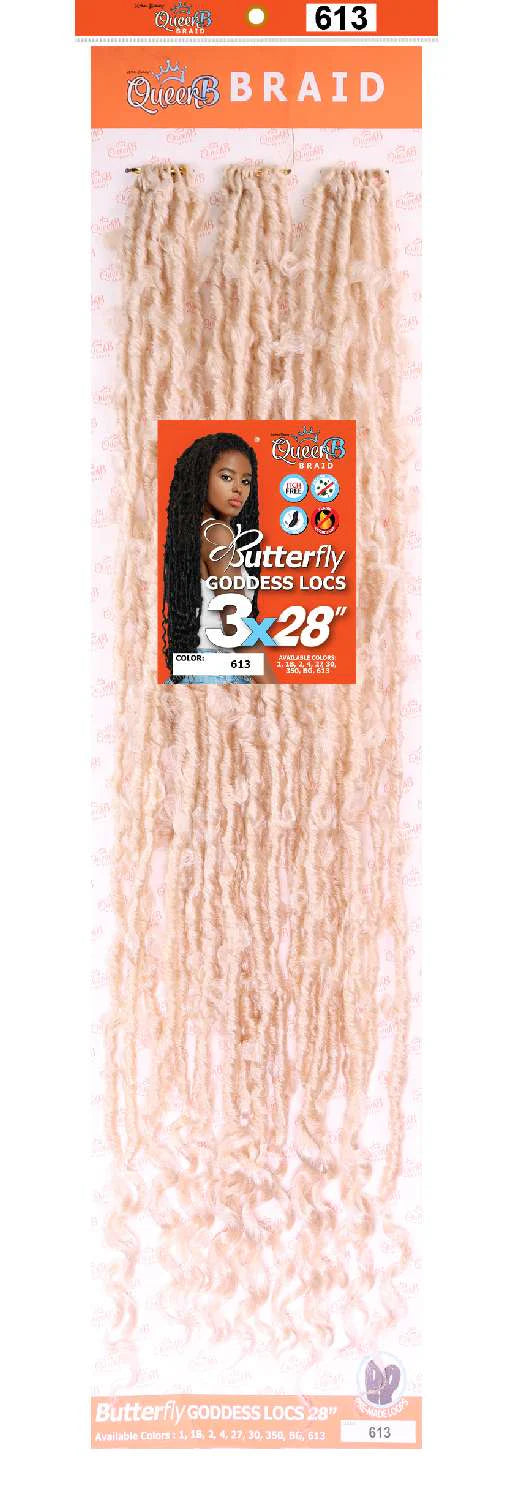 SYN Butterfly Goddess Locs 28"