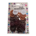 Sunflower Barrette - Brown Asst