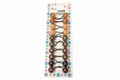 BLOSSOM - Hair Accessories Hair Knockers 10PCs Brown Asst