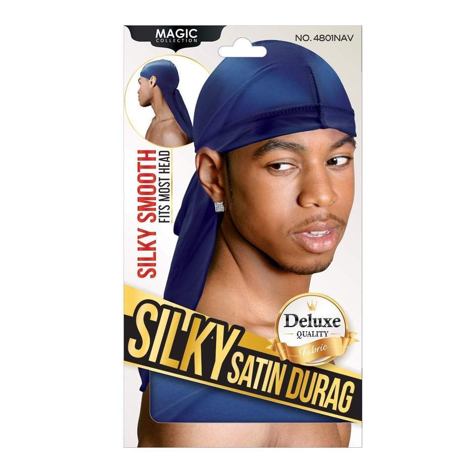 Silky Satin Durag Navy