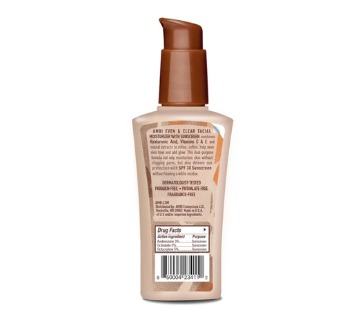Ambi Even & Clear Facial Moisturizer with SPF 30