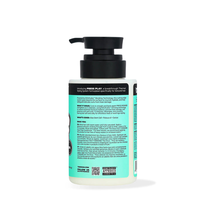The Doux PRESS REWIND Curl Retention Shampoo