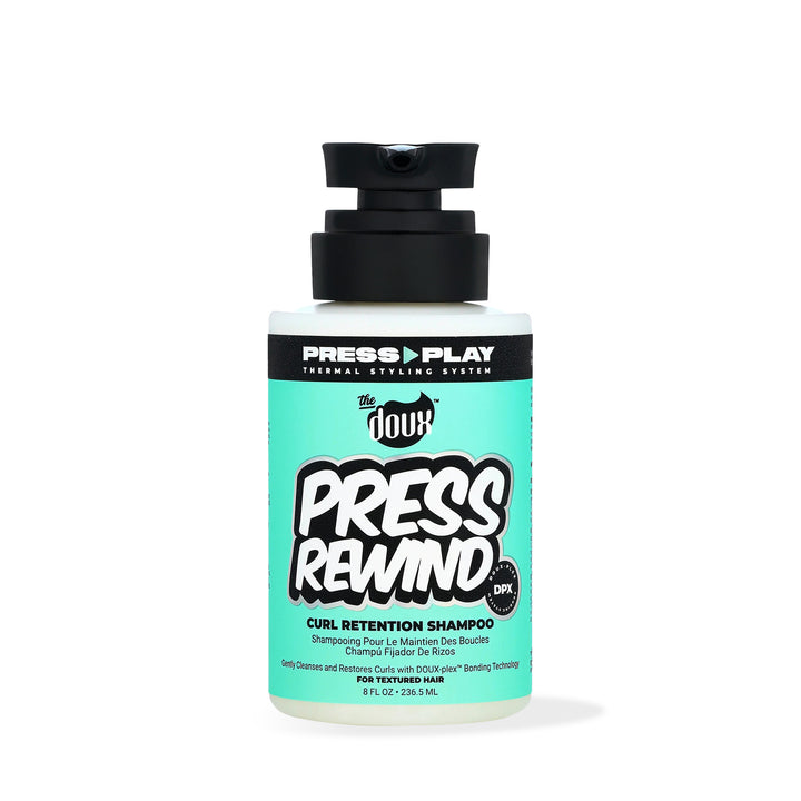 The Doux PRESS REWIND Curl Retention Shampoo