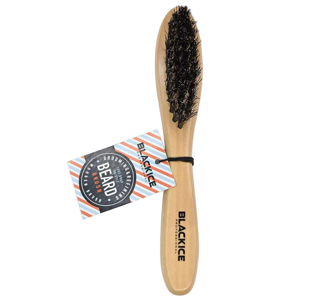 Black Ice Bristle Beard Brush