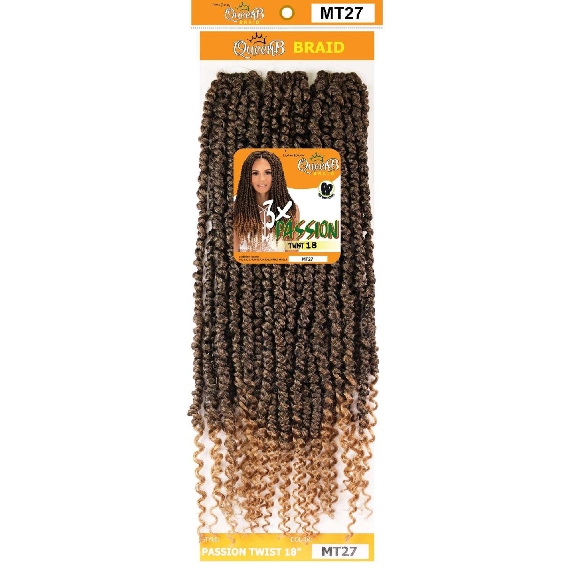 QueenB 3X Passion Twist 18"