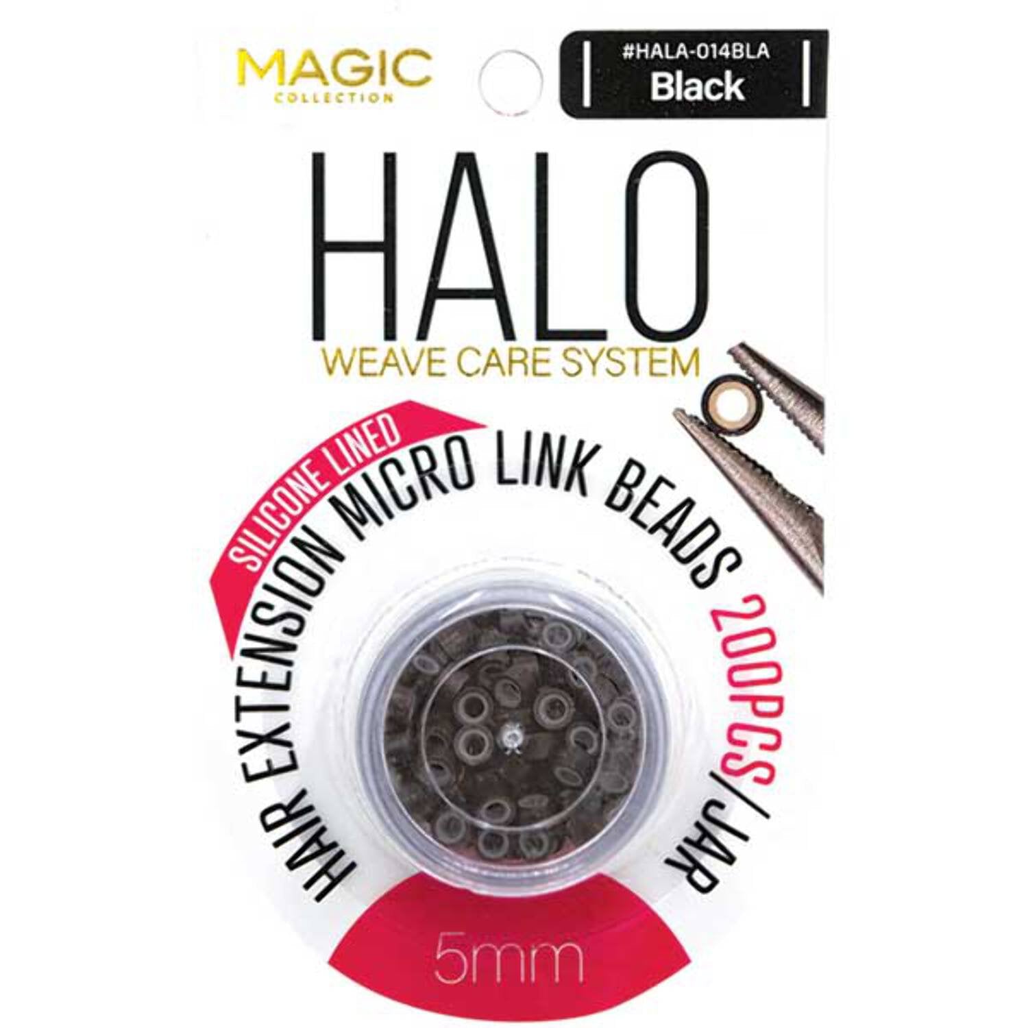 Micro Link Beads - Black