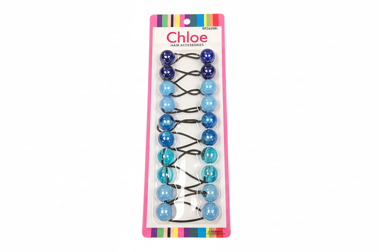 Chloe Hair Knockers Blue