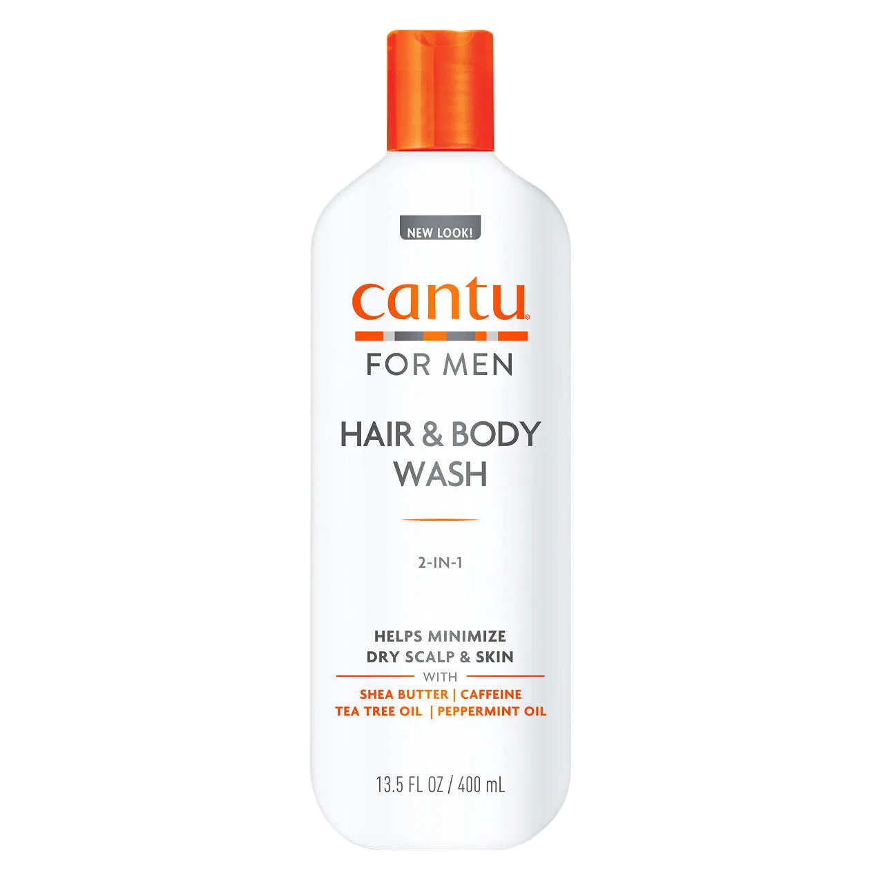 Cantu Men's 3-in-1 Shampoo Conditioner Body Wash (13.5oz)