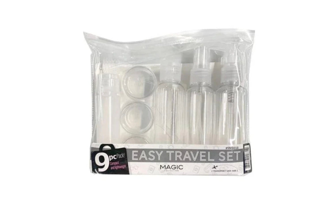 MAGIC COLLECTION - Easy Travel Set 9PCs Empty Bottle