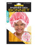 Children's Breathable Satin Bonnet